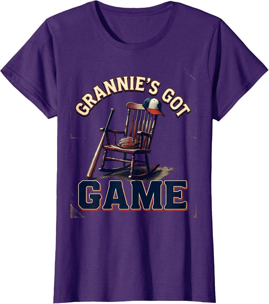 Grannie's Got Game Baseball Grandma Design