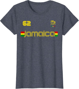 Jamaica 1962 Jersey Judah Lion Shirt Rasta Jamaican Flag