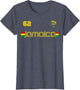 Jamaica 1962 Jersey Judah Lion Shirt Rasta Jamaican Flag