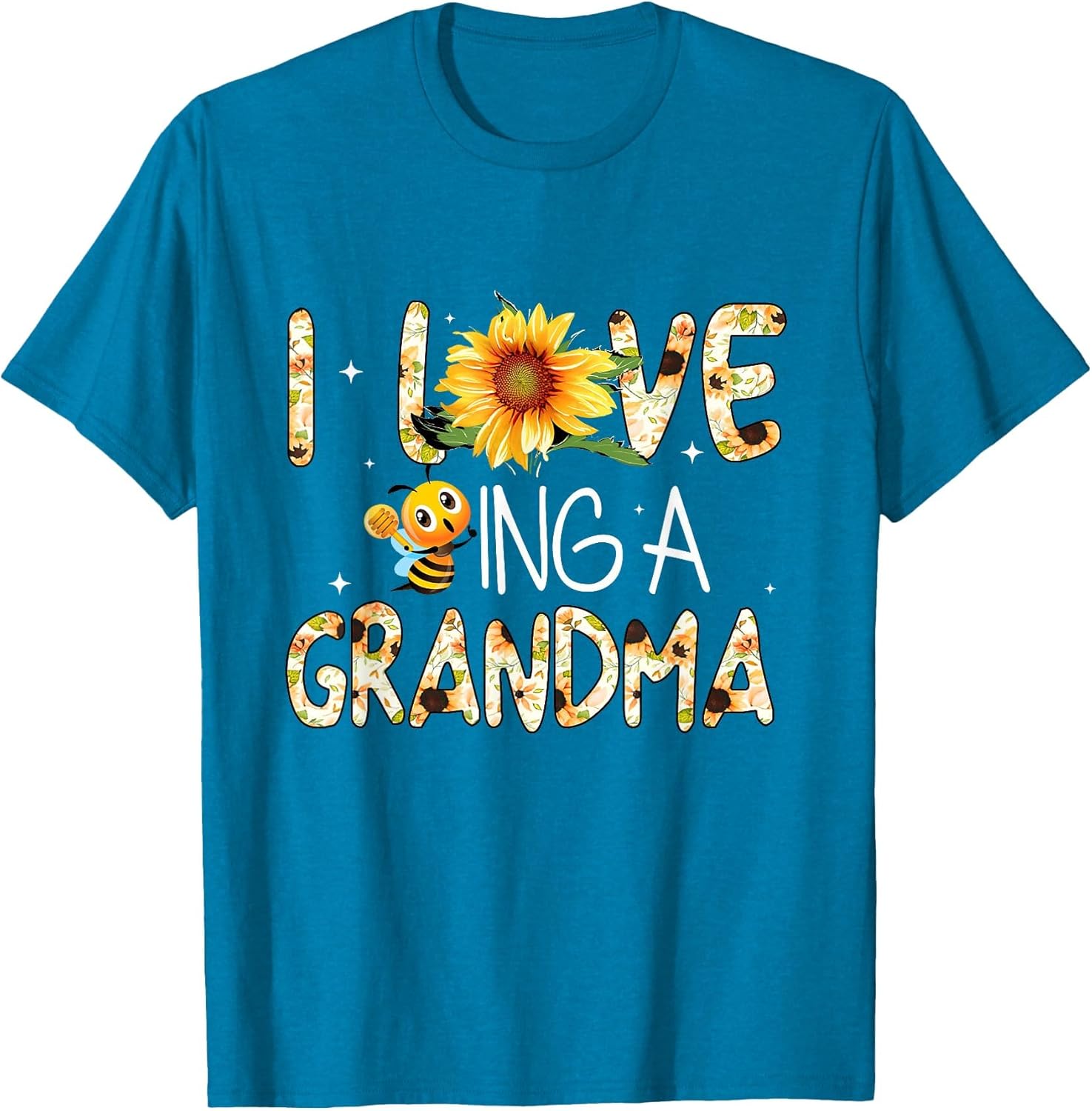I Love Being A Grandma Sunflower Bee Mother's Day