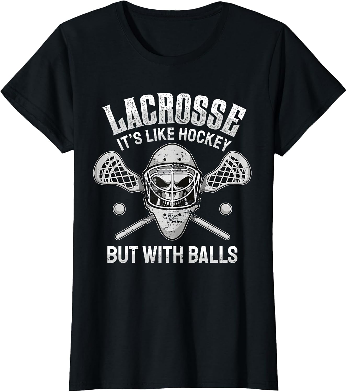 Funny Lacrosse Saying Player Team Trainer Lacrosse Ball