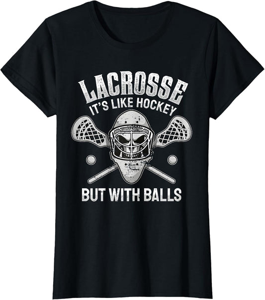 Funny Lacrosse Saying Player Team Trainer Lacrosse Ball