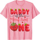 Daddy of The Berry Sweet One Strawberry First Birthday
