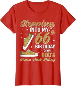 Stepping Into My 66th Birthday with God's Grace 66 Years Old