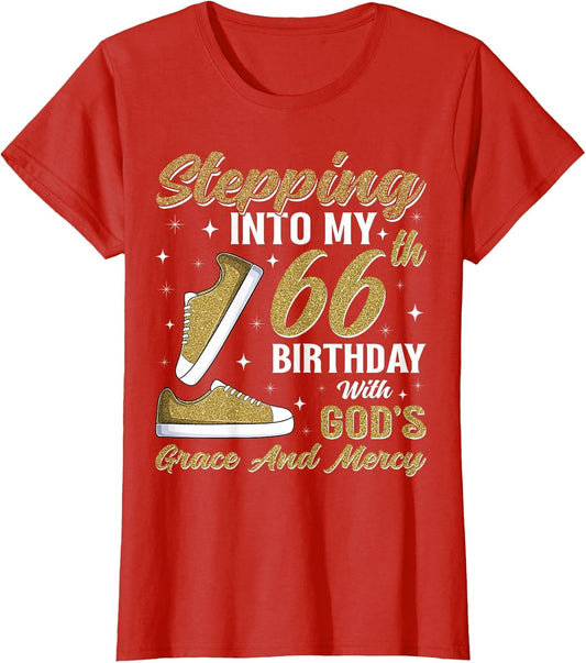 Stepping Into My 66th Birthday with God's Grace 66 Years Old