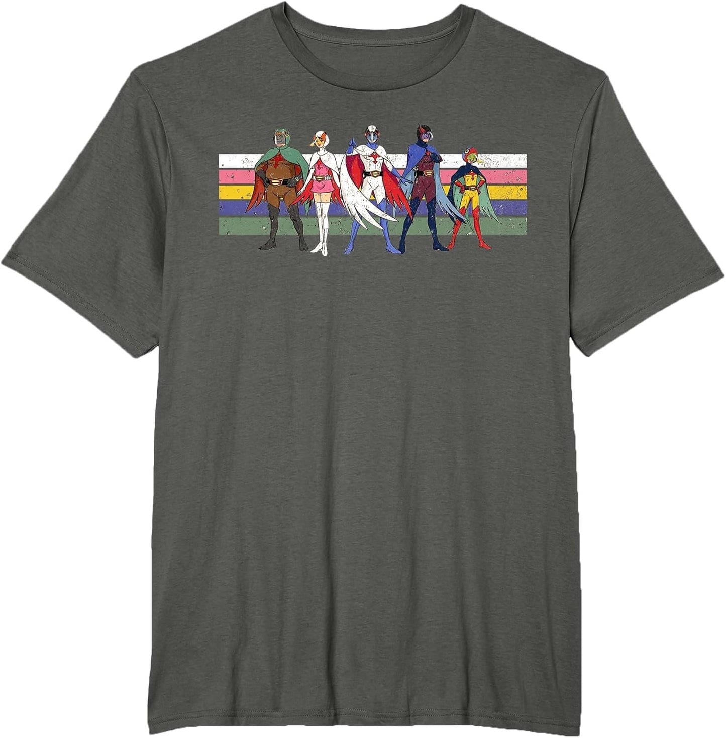 Battle of The Planets G Force Retro Colour Stripe