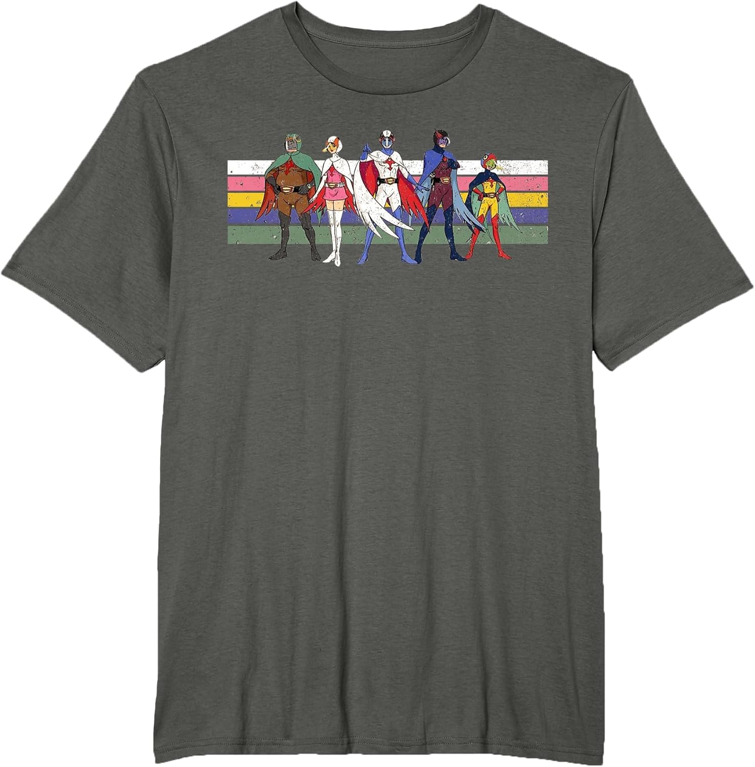 Battle of The Planets G Force Retro Colour Stripe