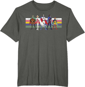 Battle of The Planets G Force Retro Colour Stripe