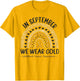 in September We Wear Gold Rainbow Childhood Cancer Awareness