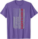 No Kings in America US Flag Vintage