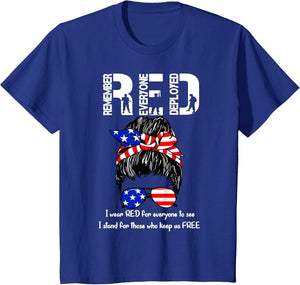 On Friday We Wear Red Military Support Troops