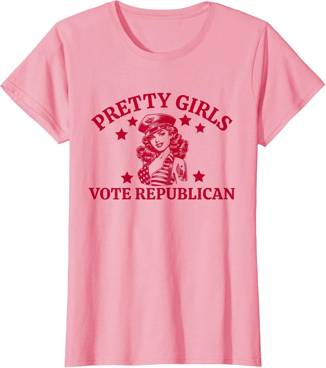 Pretty Girls Vote Republican Funny Conservative Patriotic