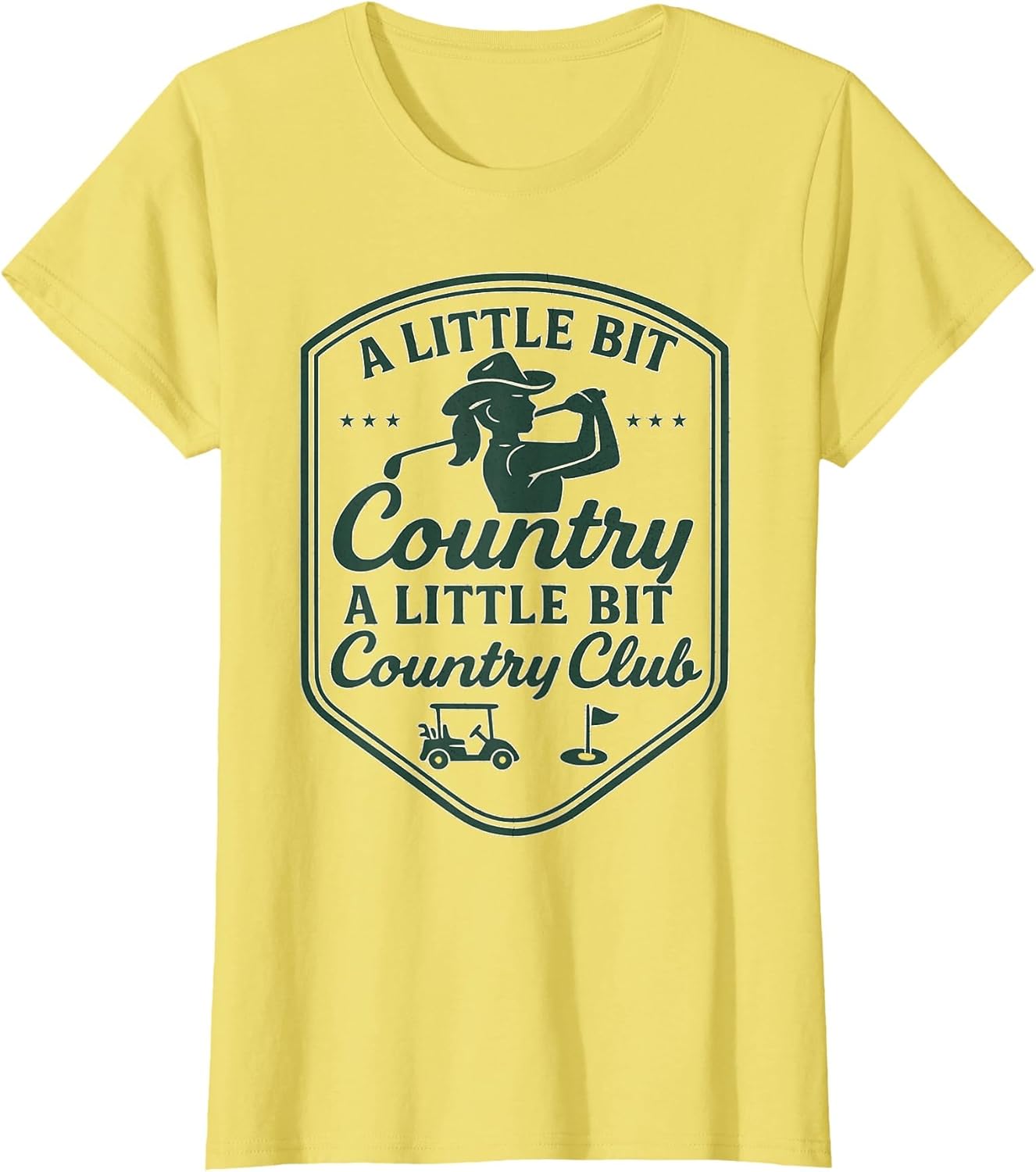 Country Golf Southern Cowgirl Golfing Country Club Golfer