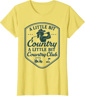 Country Golf Southern Cowgirl Golfing Country Club Golfer