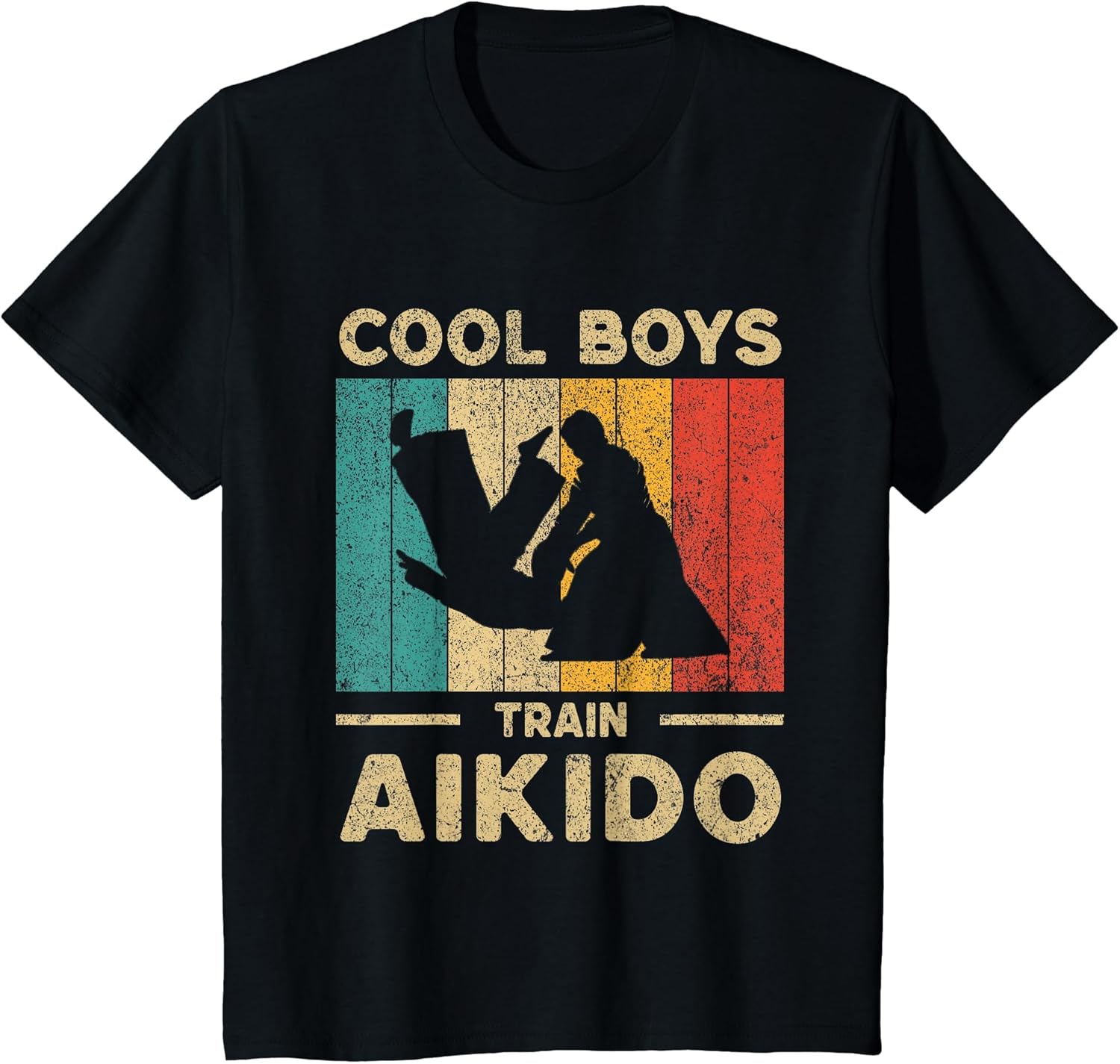 Cool Boys Train Aikido Vintage Aikido Martial Arts Boys