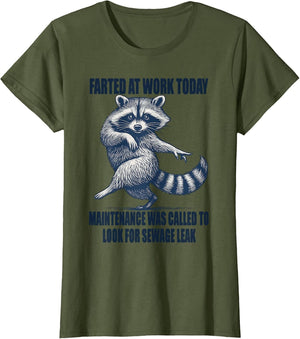 Raccoon - Farted at Work Today