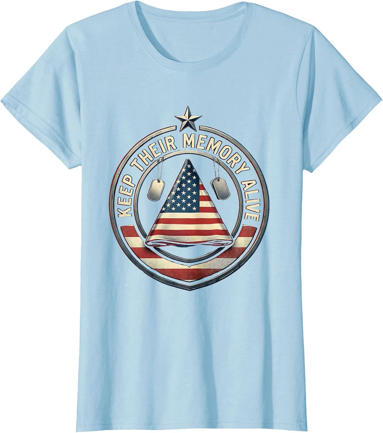 Keep Their Memory Alive Memorial Day Design