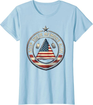 Keep Their Memory Alive Memorial Day Design
