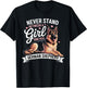 Never Stand Between A Girl and Her German Shepherd