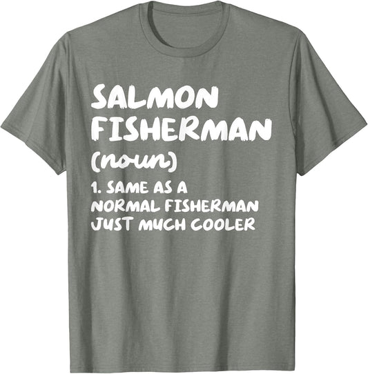 Salmon Fisherman Definition Fishing
