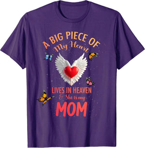 My Mom Angel Love Big Piece of My Heard Lives in Heaven