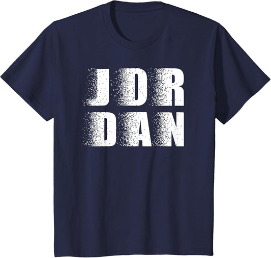 Name Jordan Distressed Design Boys Girls Named Jordan Retro
