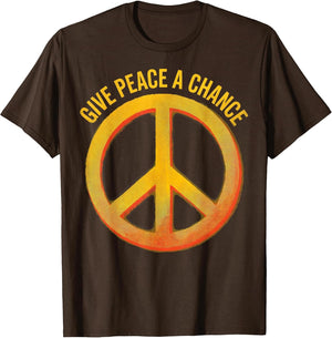 Give Peace a Chance Peace Sign Design