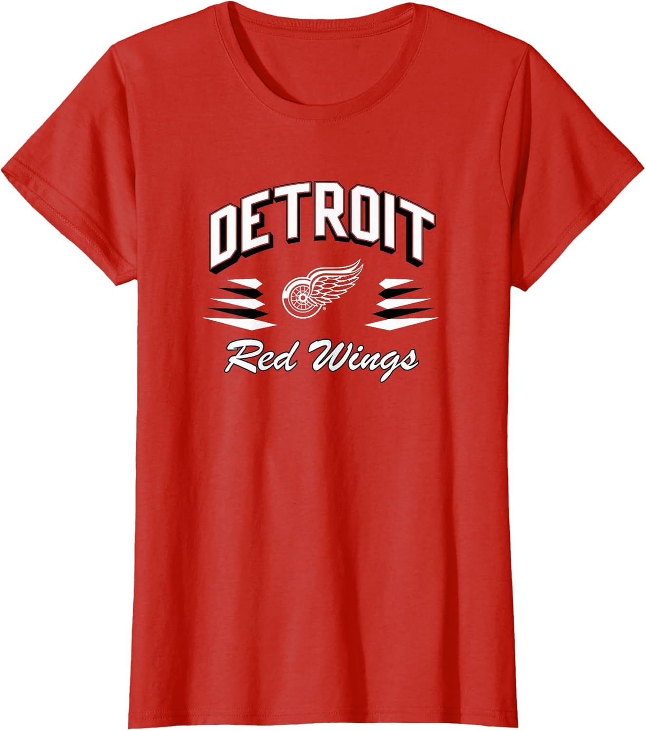 Detroit Red Wings Retro Diamond Red Officially Licensed