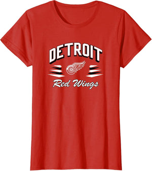 Detroit Red Wings Retro Diamond Red Officially Licensed