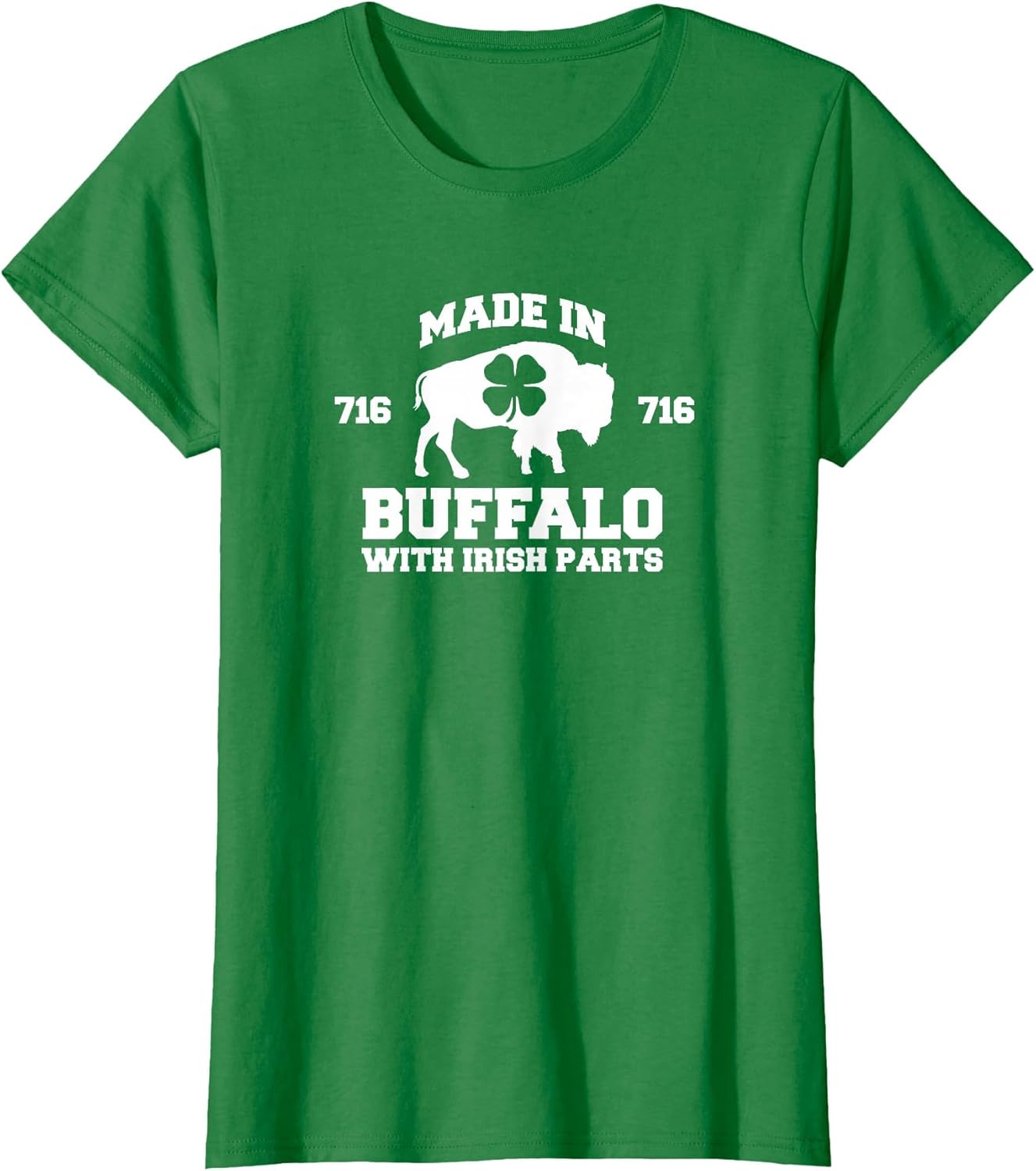 Made in Buffalo with Irish Parts Collegiate Style