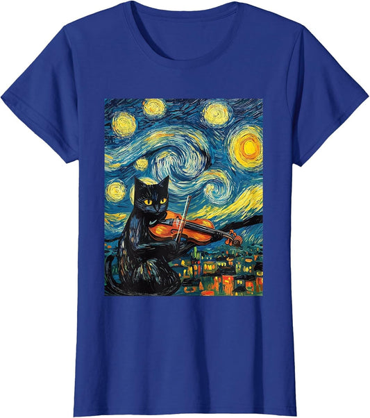 Funny Violin Viola Cat