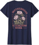 Motherhood is Kingdom Work Flower (on Back)