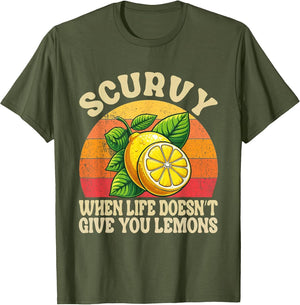 Scurvy When Life Doesn't Give You Lemons Vintage Fruit