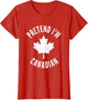 Pretend I'm Canadian Canada Day Canadian Halloween Costume