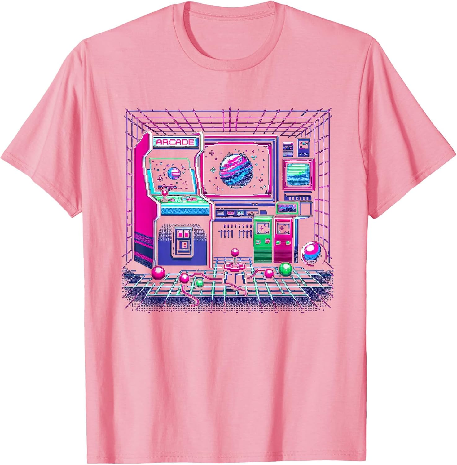 1980s Arcade Pixel Art