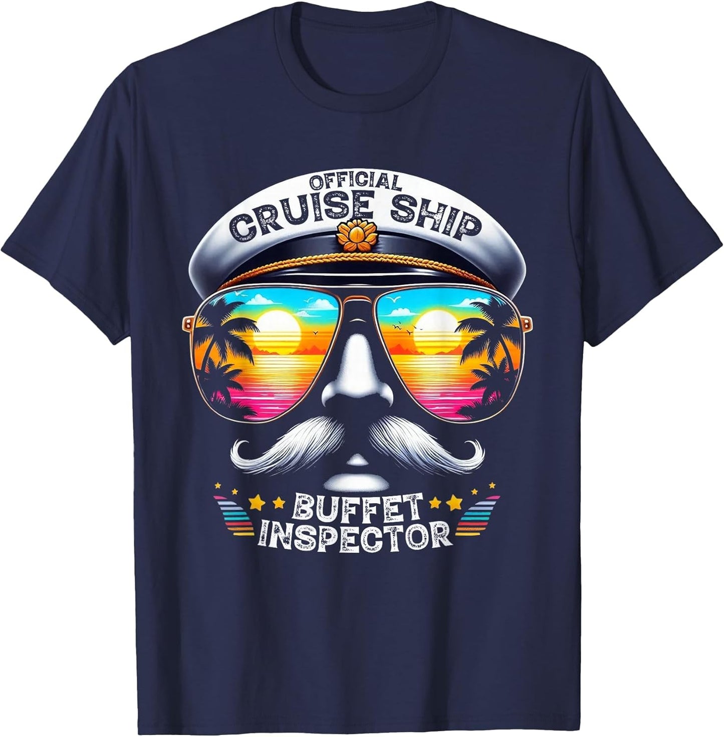 Official Cruise Ship Buffet Inspector Funny Cruise Men Women