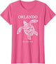 Vintage Orlando Florida Sea Turtle Retro Vacation Souvenir