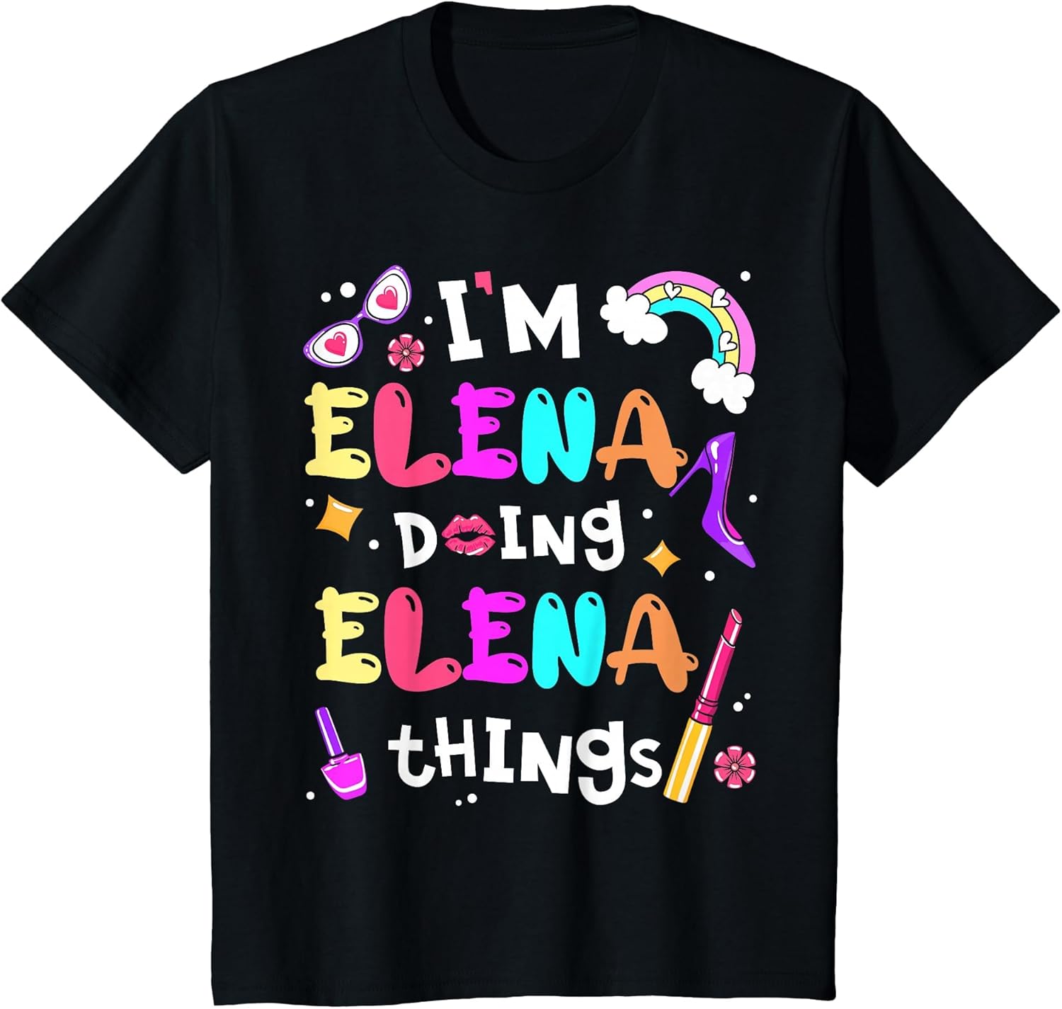 Kids I'm Elena Doing Elena Things Cute Girls Personalized Name