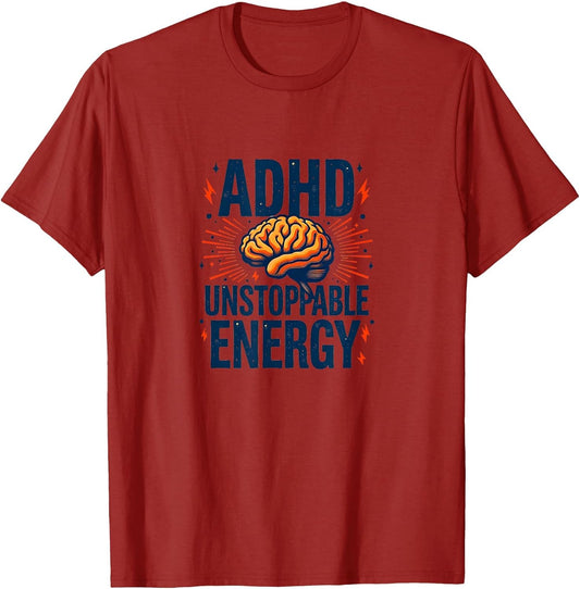 ADHD Brain Unstoppable Energy Neurodiversity