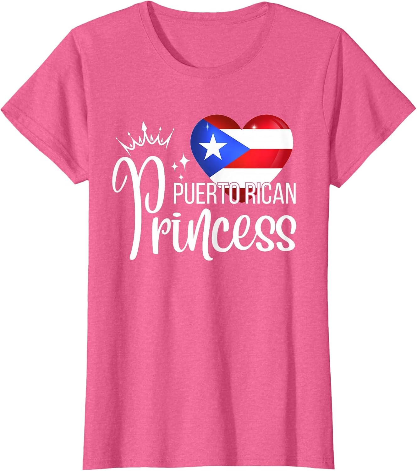 Puerto Rican Princess Boricua Heart