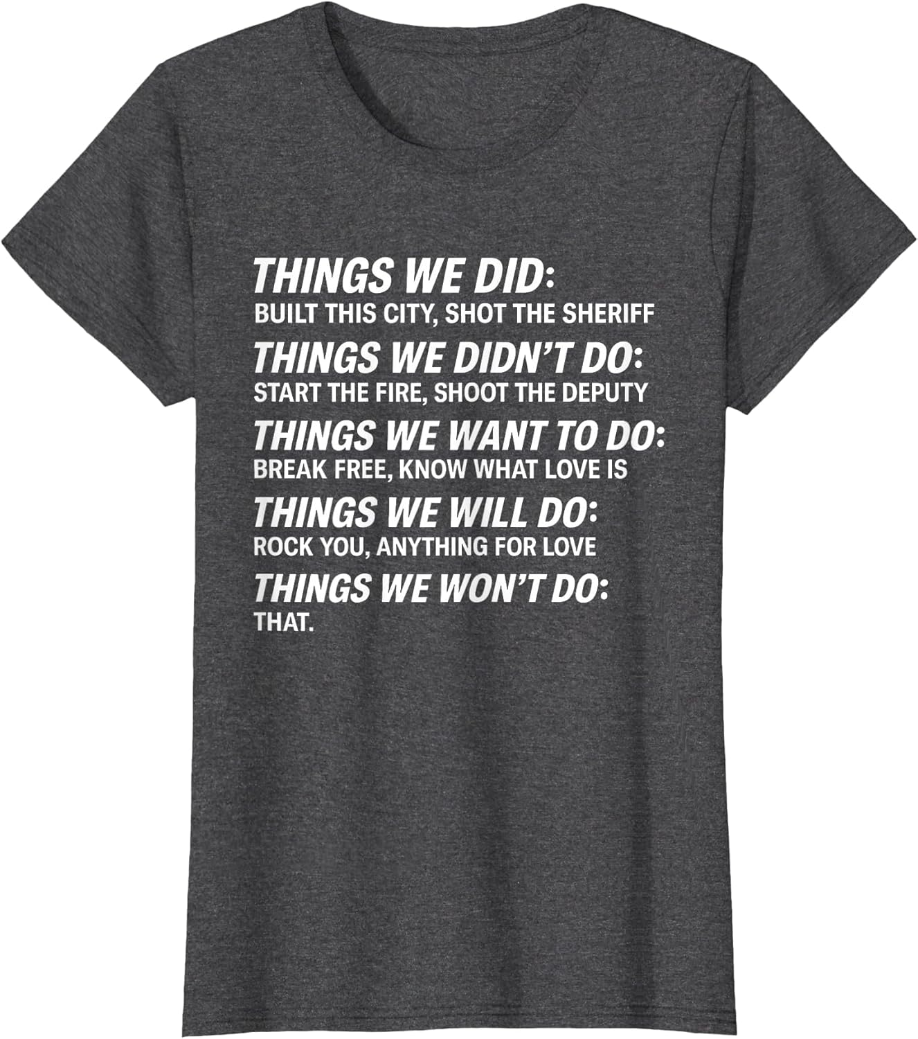 Retro Vintage Things We Did Didn't Want Will Won't Do