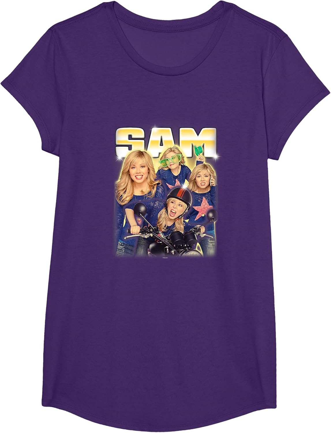Sam and Cat Multiple Poses Sam Puckett Vintage Poster