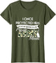 I Once Protected Him Now He Protects Me Proud Army Mom Shirt