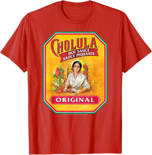 Cholula Hot Sauce Bottle Lable Casual Costume Foodies