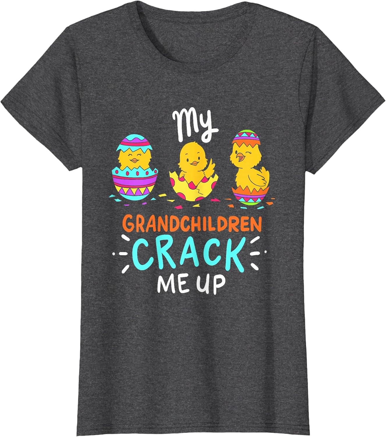 My Grandchildren Crack Me Up Cute Easter Day Gift Grandma