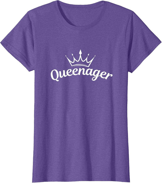 Queenager Queenagers Women Mom Grandma Ladies