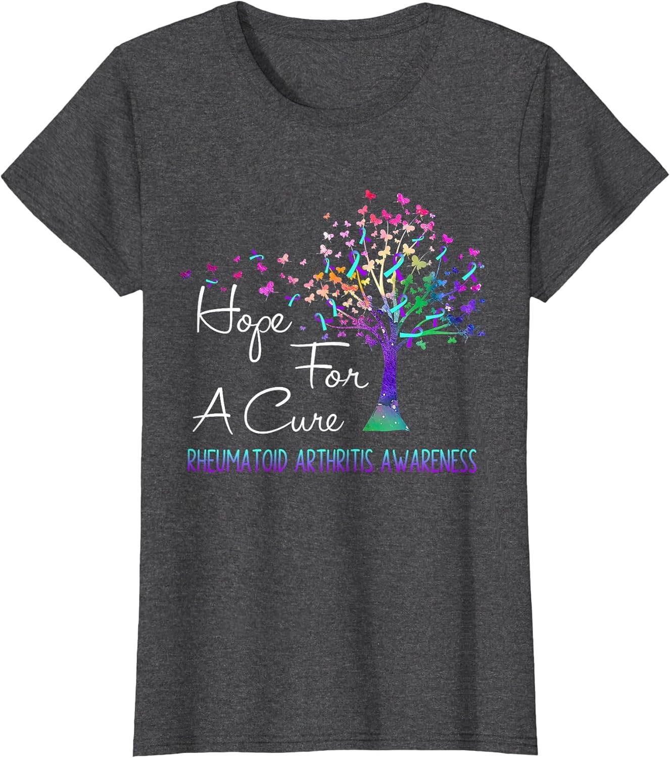 Hope for A Cure Rheumatoid Arthritis Awareness Tree Ribbon