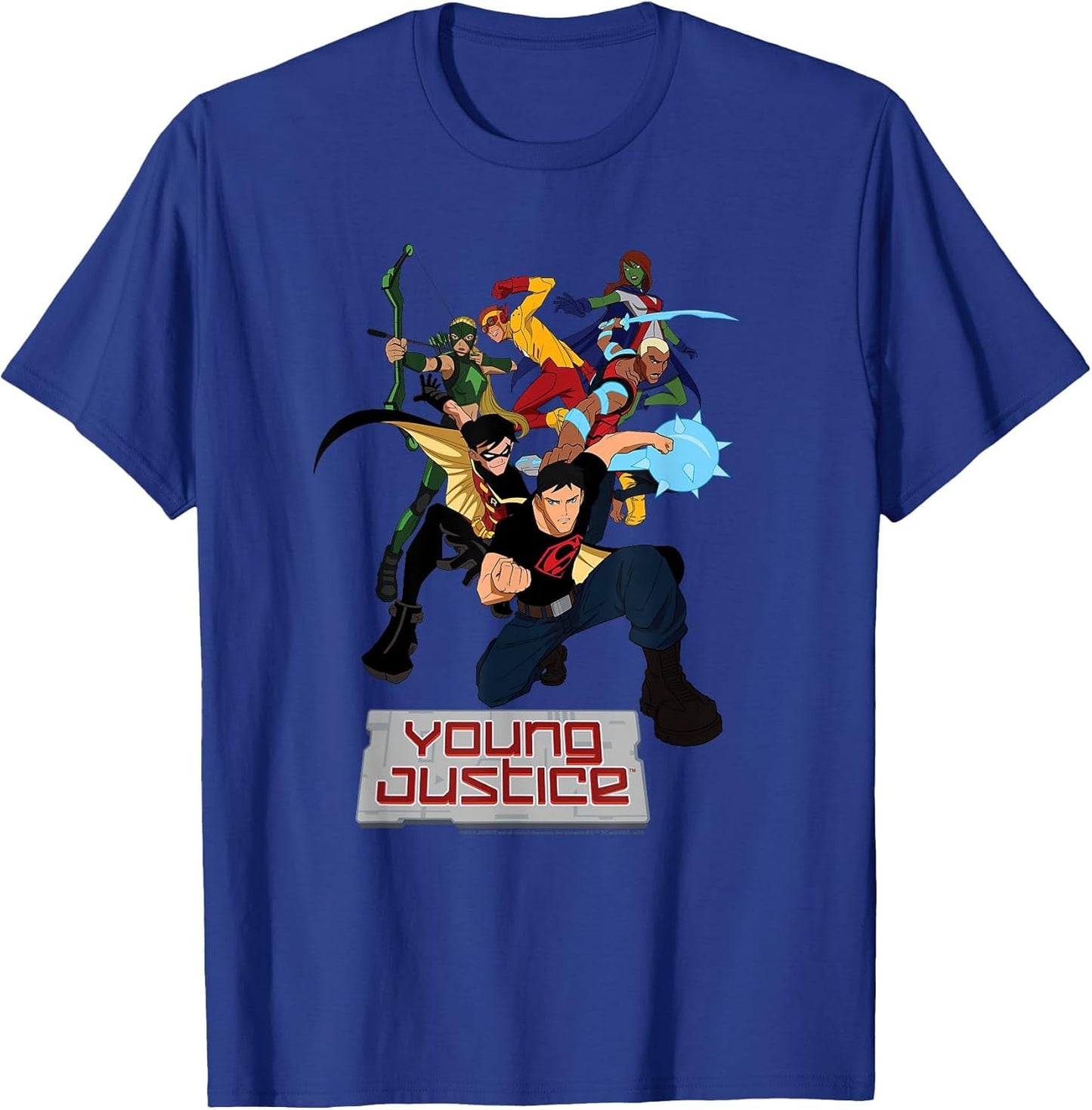 Young Justice Superboy, Robin, Aqualad, Artemis, Kid Flash