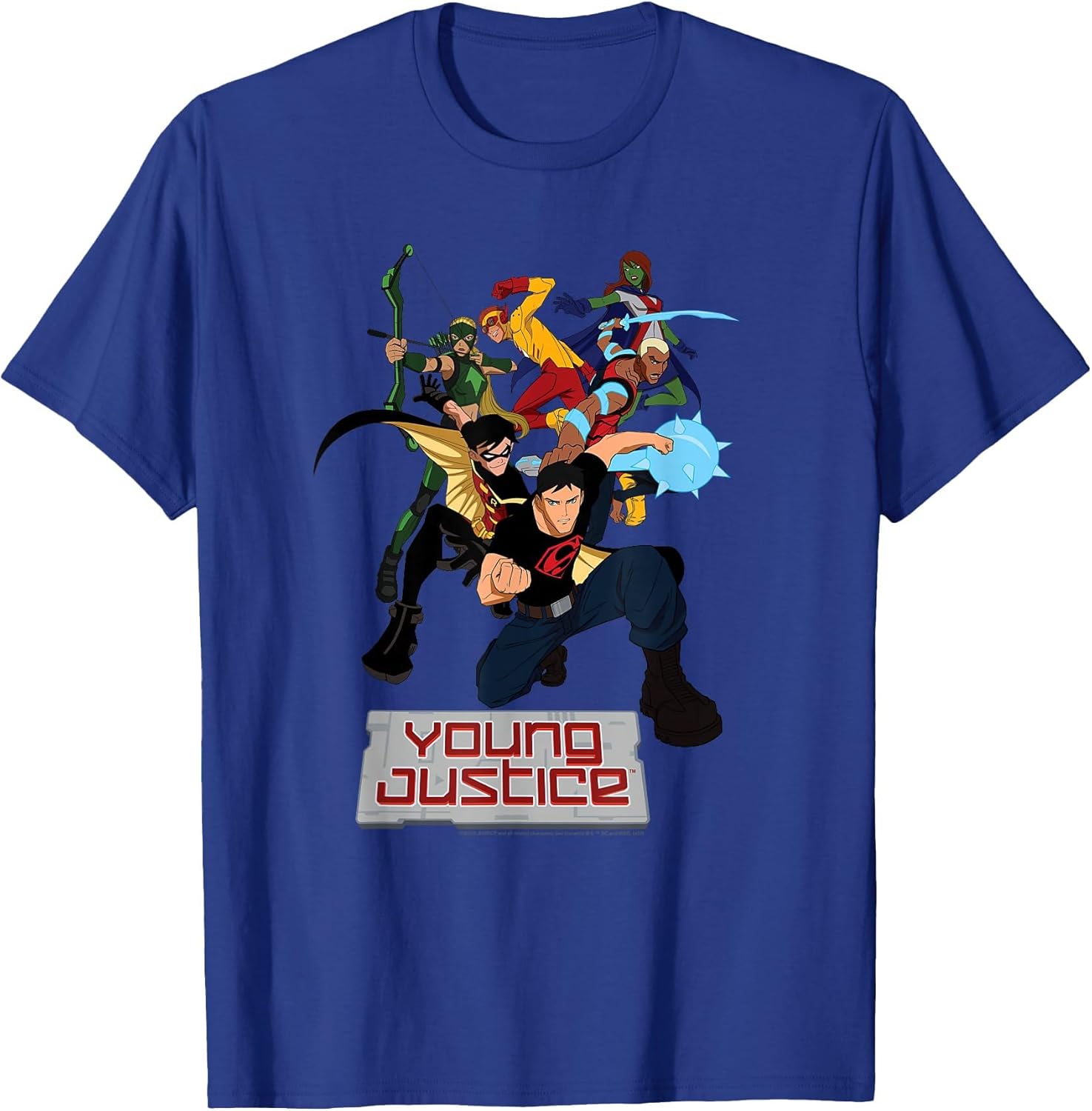 Young Justice Superboy, Robin, Aqualad, Artemis, Kid Flash