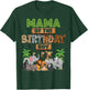 Wild Mama of The Birthday Boy Zoo Safari Jungle Animal